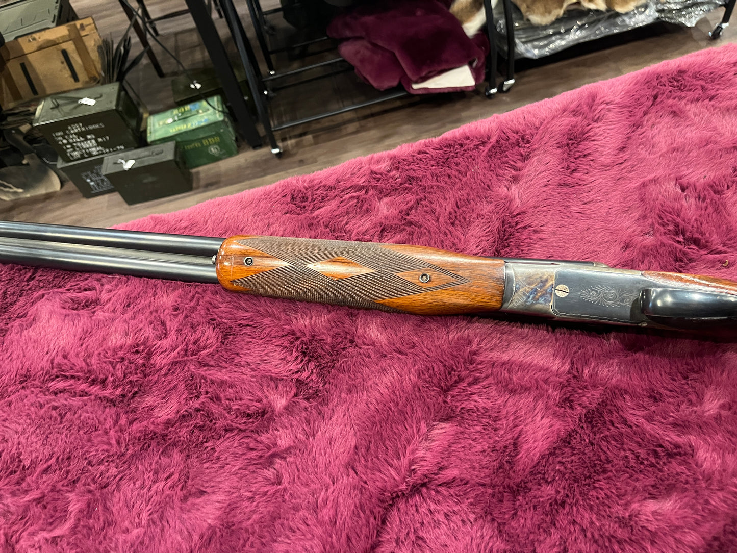 Spanish Arms BOST SxS 12 Ga 3" – Tip-Up Double-Barrel Shotgun