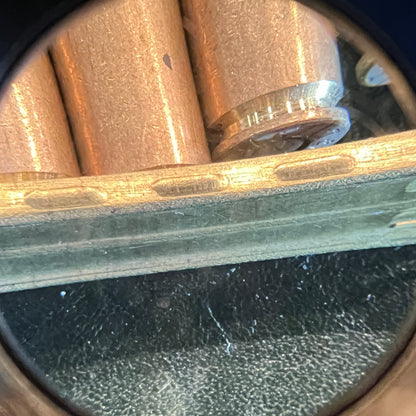 Original WWII Turkish 7.9mm Mauser Ammunition on Stripper Clip – Dated 1942 – Price is for One Clip