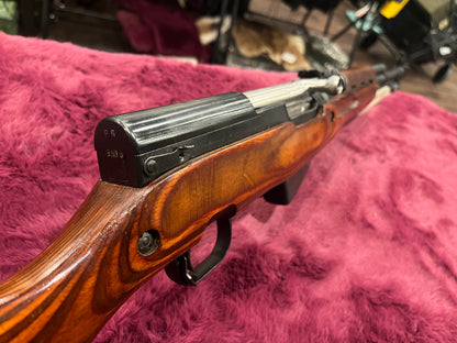 Russian SKS — Laminated Wood Stock, 7.62×39mm — Visible Number-Matching, Bayonet Included