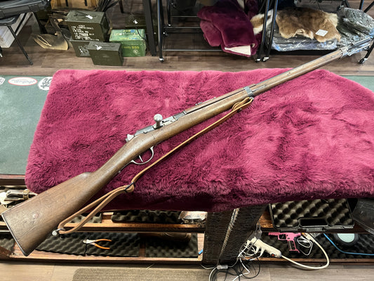 St. Étienne Mle 1874 → 80 → 14 (8×50/8mm Lebel conversion) — 31" Barrel