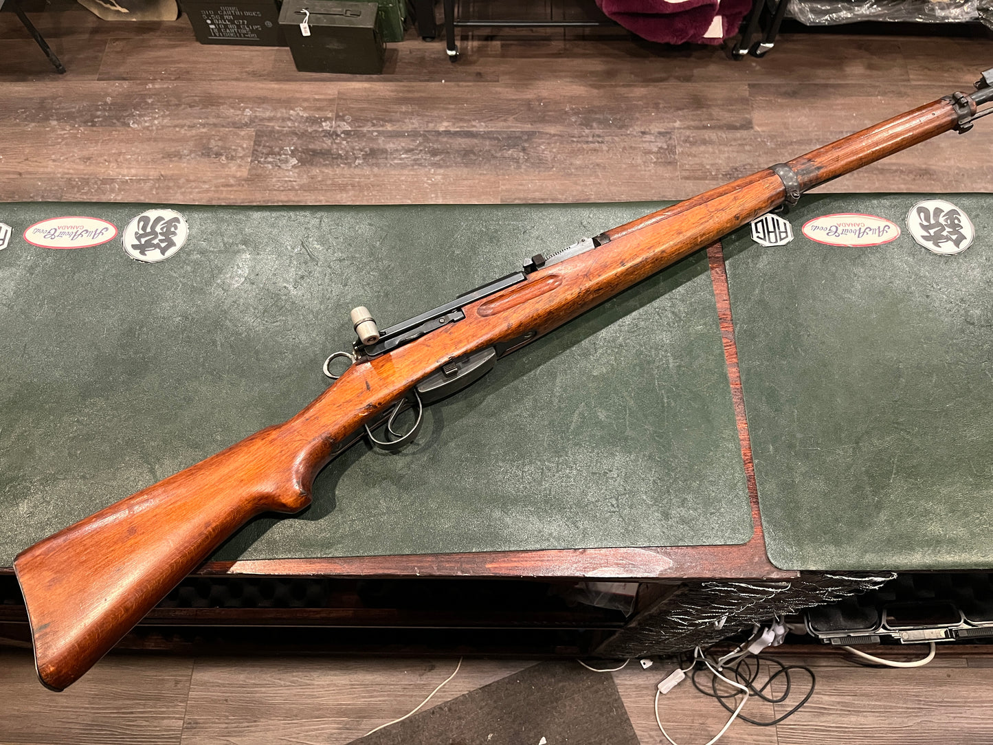 Pending--Swiss Schmidt-Rubin K31 Straight-Pull Rifle in 7.5x55mm Swiss – Matching Numbers, Good Condition