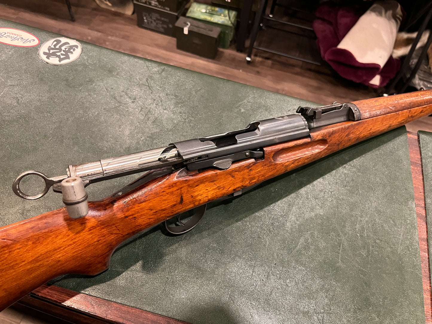 Pending--Swiss Schmidt-Rubin K31 Straight-Pull Rifle in 7.5x55mm Swiss – Matching Numbers, Good Condition