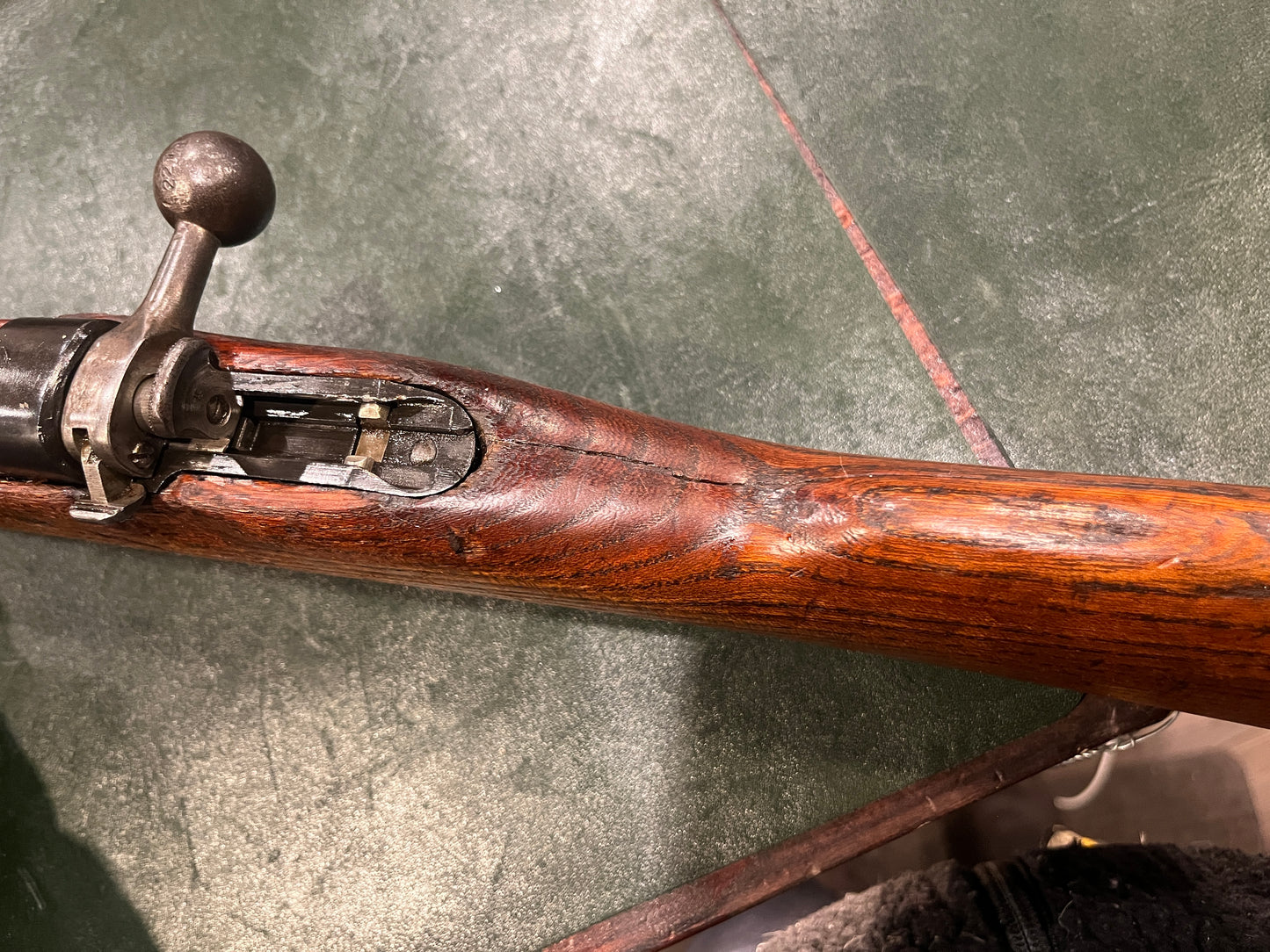 Steyr M95 — Austro-Hungarian 8×56R bolt-action service rifle, 31" barrel
