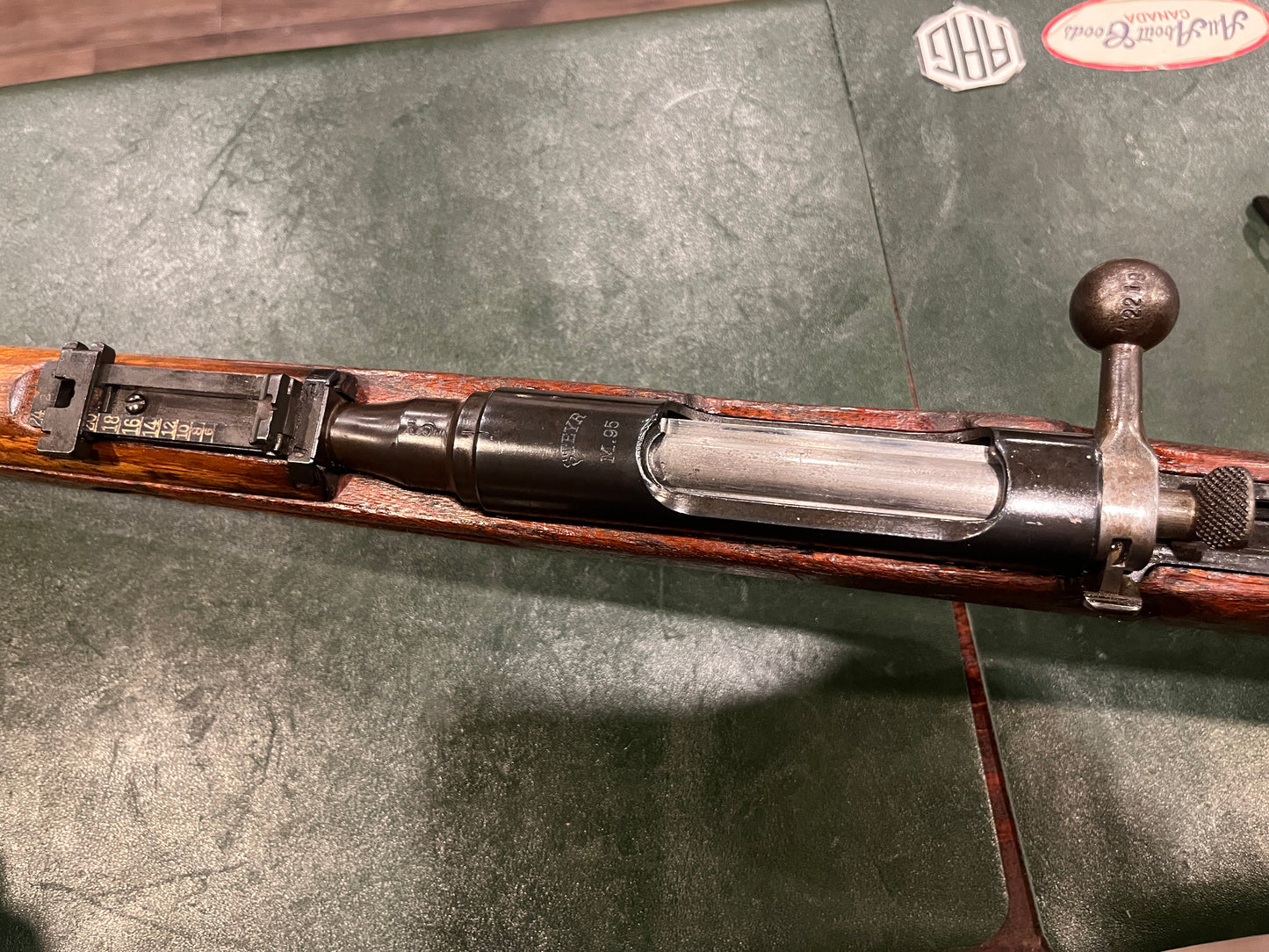 Steyr M95 — Austro-Hungarian 8×56R bolt-action service rifle, 31" barrel