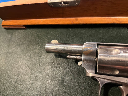 Forehand & Wadsworth Double Action No.38 Revolver – Pat. July 24, 1877 – Antique American Pocket Revolver with Ammunition