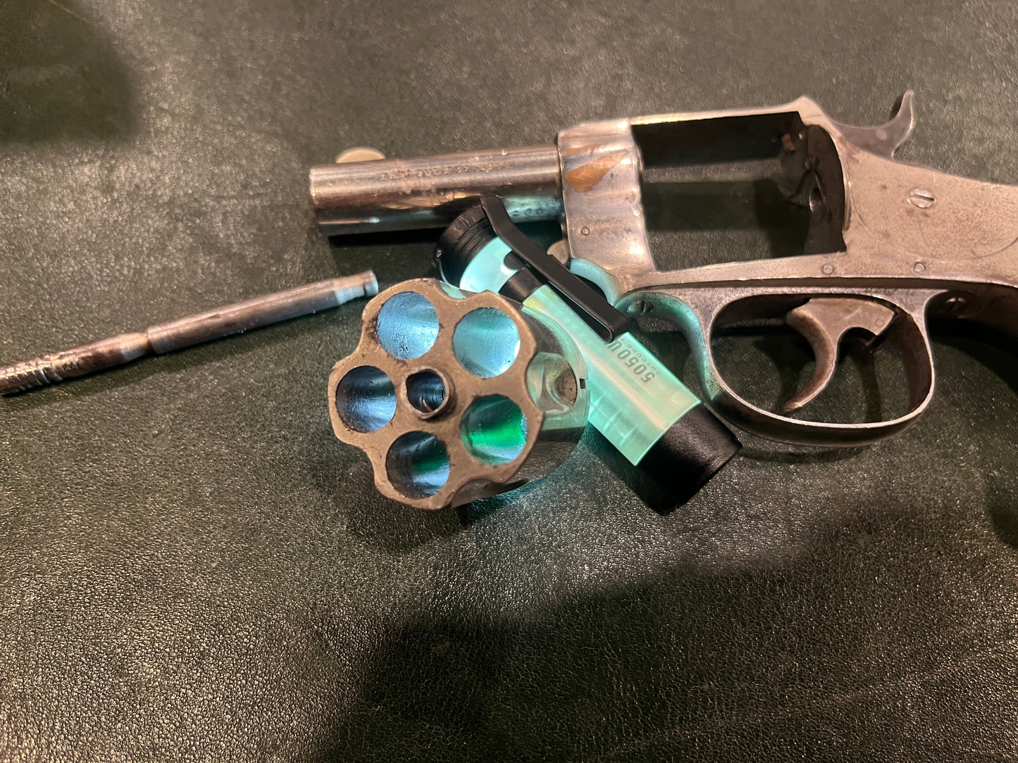 Forehand & Wadsworth Double Action No.38 Revolver – Pat. July 24, 1877 – Antique American Pocket Revolver with Ammunition