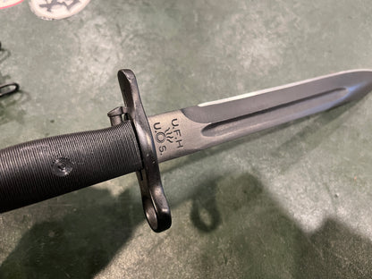 U.S. M1905 / M1 Garand Bayonet – Arsenal Reworked Configuration with Scabbard