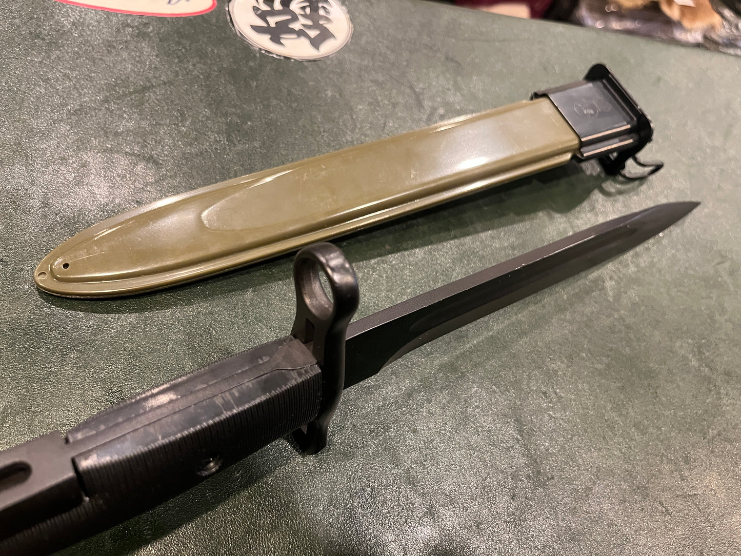 U.S. M1905 / M1 Garand Bayonet – Arsenal Reworked Configuration with Scabbard