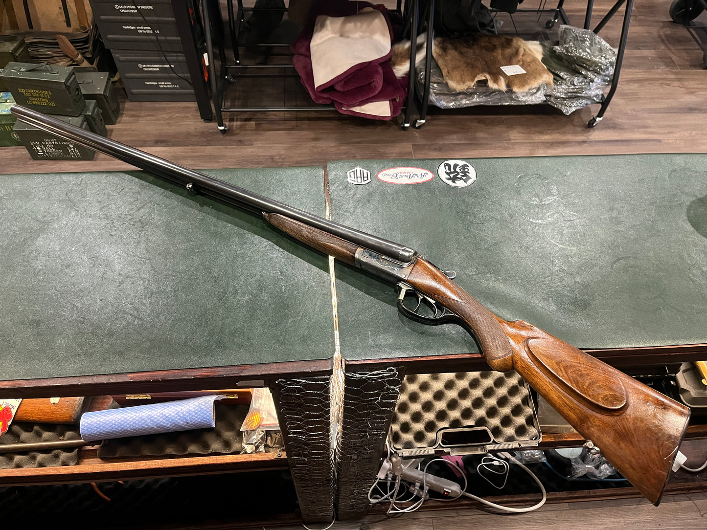 Fusil de chasse juxtaposé Royal Gun Co. Birmingham « Our English Type » calibre 12 | Chokes fixes Mod et Full