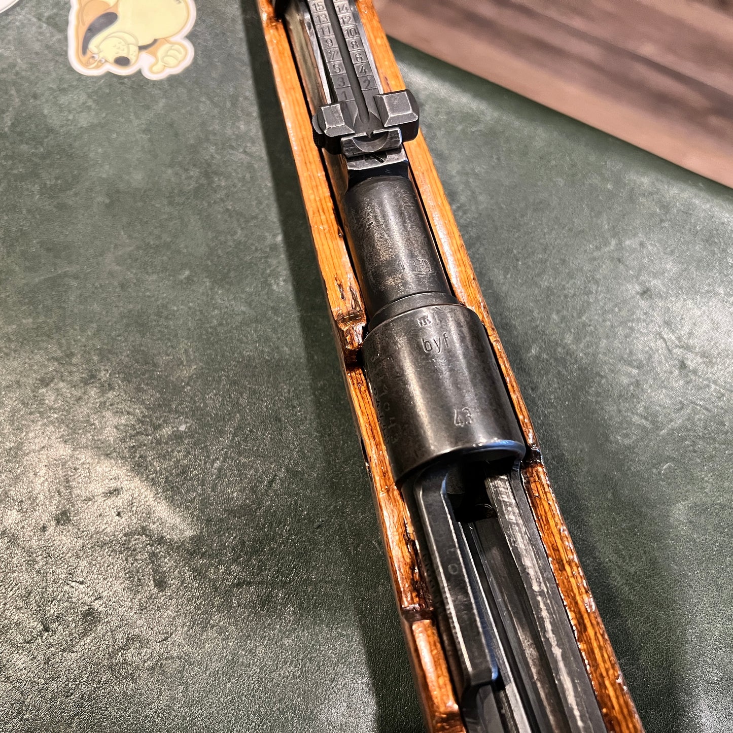 WWII German Mauser Oberndorf byf 43 K98k – Russian Capture – Exceptional Matching Example – 8mm Mauser