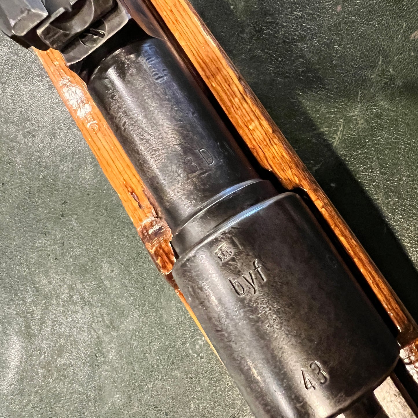 WWII German Mauser Oberndorf byf 43 K98k – Russian Capture – Exceptional Matching Example – 8mm Mauser