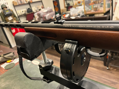 (ReStocking)New Never Fired- Pietta PPS-50 .22 LR Semi-Auto Rifle with Wood Stock & Drum Magazine