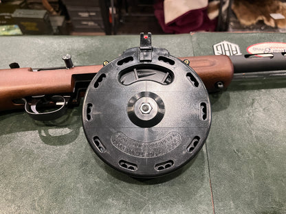 (ReStocking)New Never Fired- Pietta PPS-50 .22 LR Semi-Auto Rifle with Wood Stock & Drum Magazine