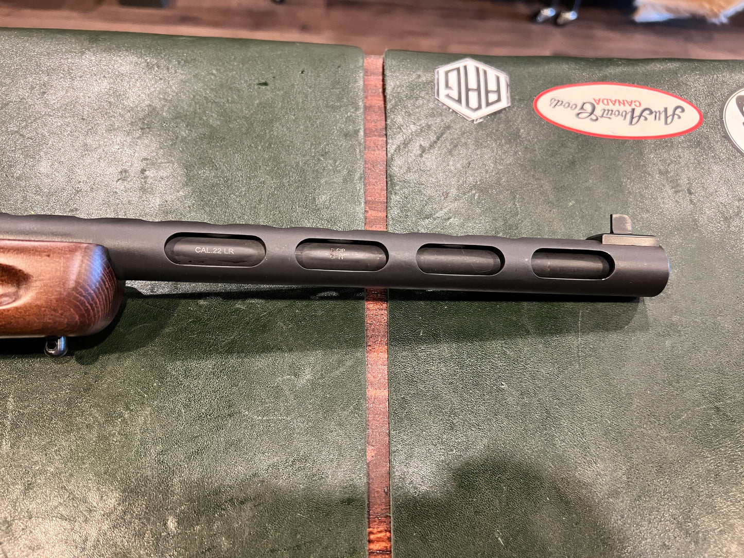 Used Pietta PPS-50 .22 LR Semi-Automatic Rifle – Made in Italy – Includes 50-Round Drum Magazine – Original Box