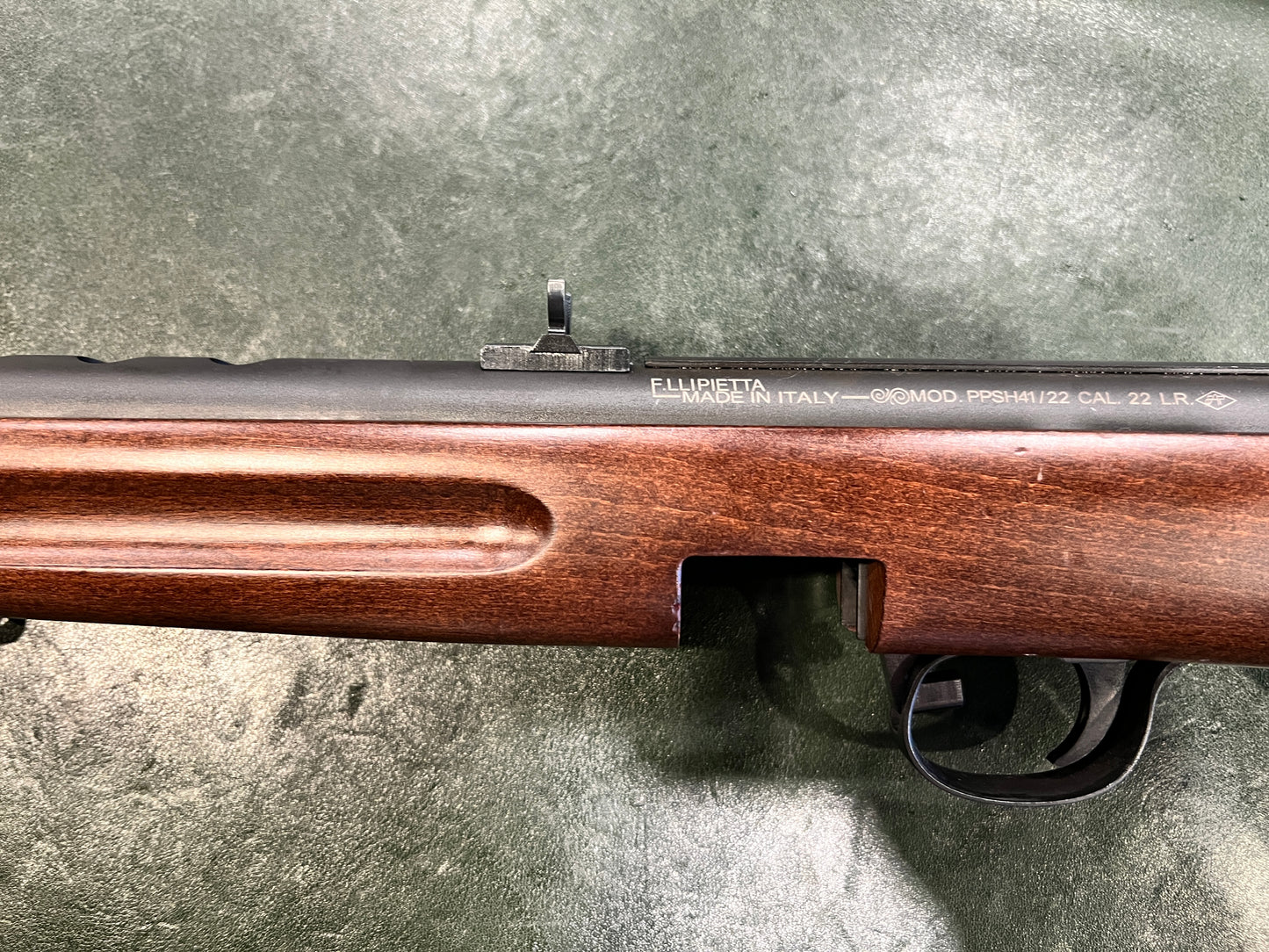 Used Pietta PPS-50 .22 LR Semi-Automatic Rifle – Made in Italy – Includes 50-Round Drum Magazine – Original Box