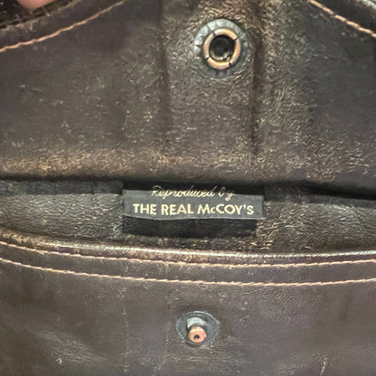 Old McCoy Era The Real McCoy's "Real McQueen" A-2 Flight Jacket – Steve McQueen "The Great Escape" – Horsehide – Size 34 – Extremely Rare in Canada