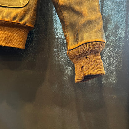 Old McCoy Era The Real McCoy's "Real McQueen" A-2 Flight Jacket – Steve McQueen "The Great Escape" – Horsehide – Size 34 – Extremely Rare in Canada