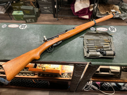Swiss K31 Straight-Pull Rifle 7.5×55 Swiss – All Matching, Excellent Condition with Accessories