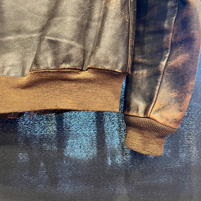 Old McCoy Era The Real McCoy's "Real McQueen" A-2 Flight Jacket – Steve McQueen "The Great Escape" – Horsehide – Size 34 – Extremely Rare in Canada