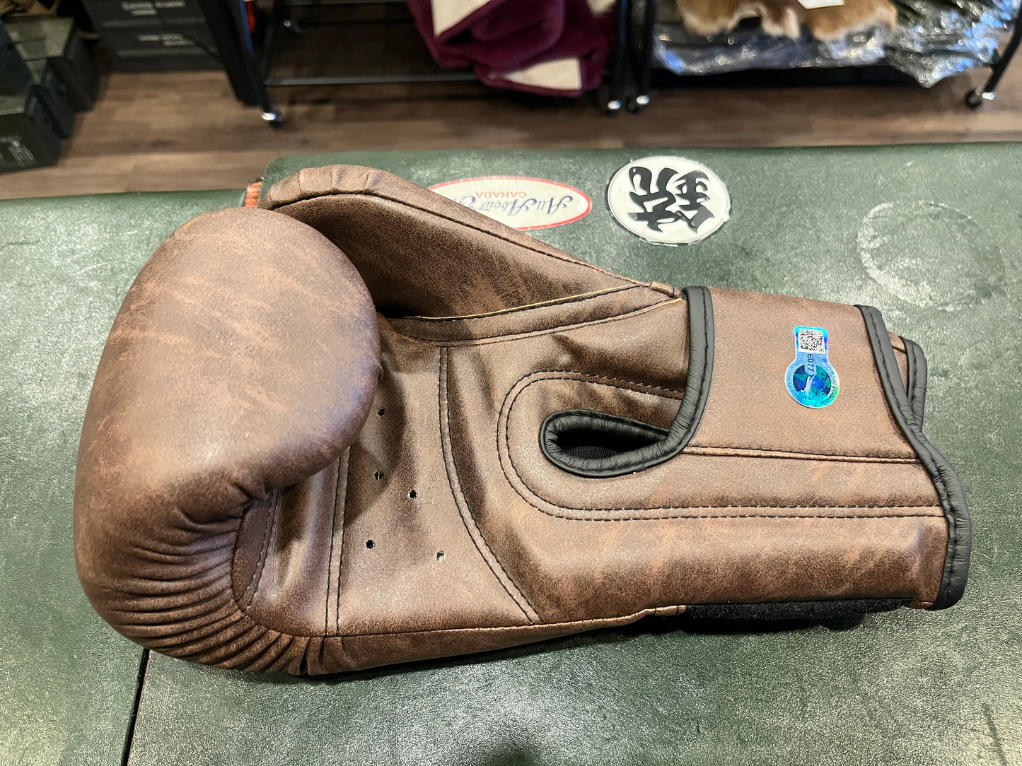 Mike Tyson Autographed Boxing Glove – Hand-Signed | Fiterman Sports & WWOC Dual COA
