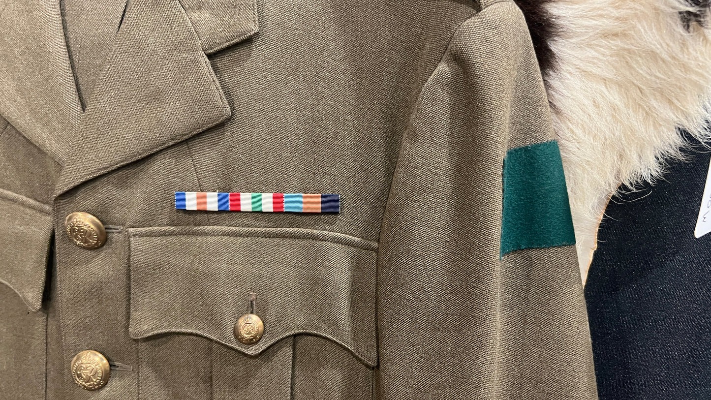WWII to Post-War Canadian Service Corps Uniform Set – Jacket & Wool Trousers
