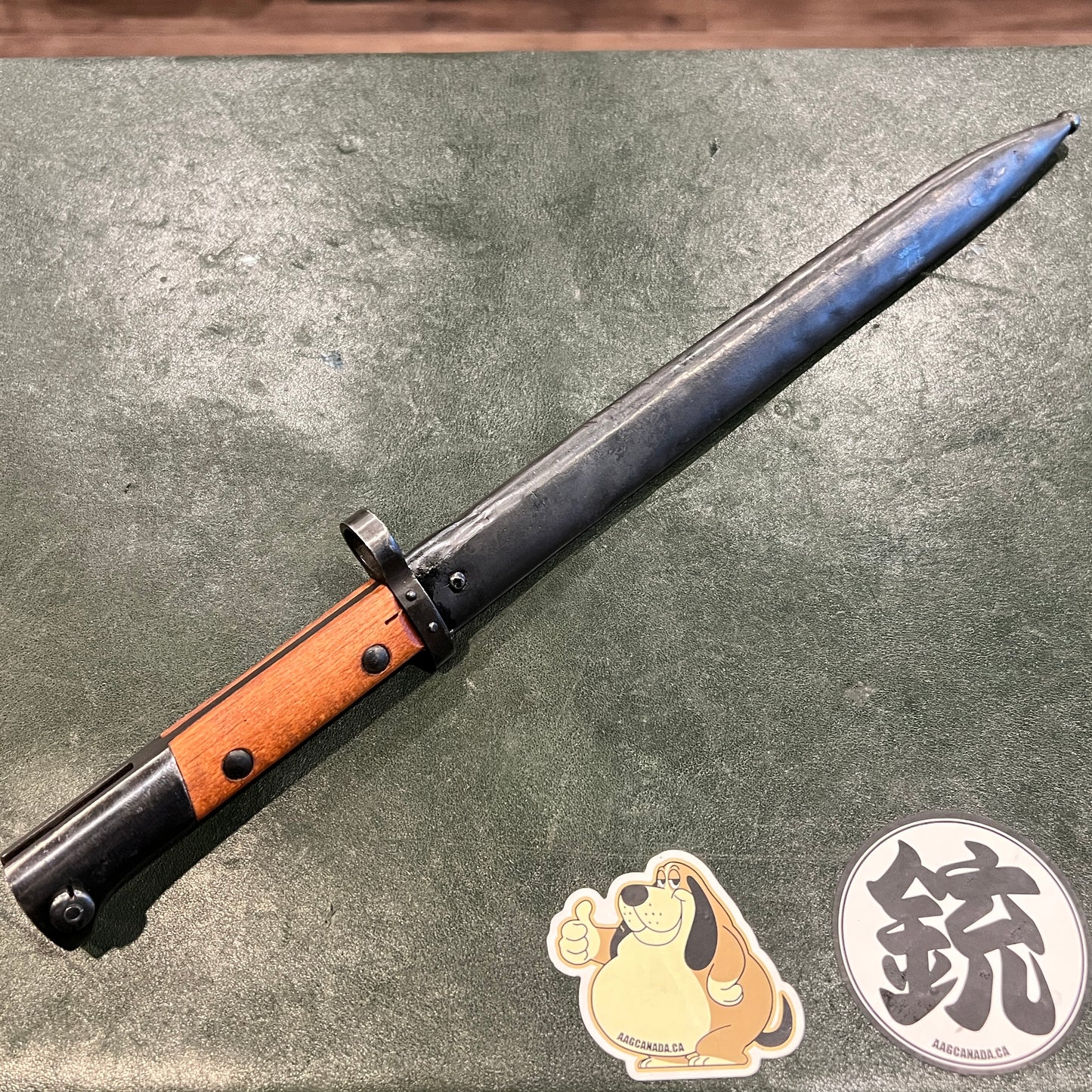 Original Czech VZ.24 Mauser Bayonet with Steel Scabbard – Czechoslovak Military Surplus