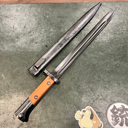 Original Czech VZ.24 Mauser Bayonet with Steel Scabbard – Czechoslovak Military Surplus
