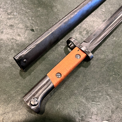 Original Czech VZ.24 Mauser Bayonet with Steel Scabbard – Czechoslovak Military Surplus