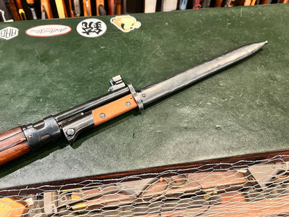 Original Czech VZ.24 Mauser Bayonet with Steel Scabbard – Czechoslovak Military Surplus