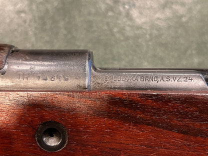 Czech Brno VZ.24(马四环) Mauser Rifle – Romanian Contract (TR Prefix) – Matching Receiver & Stock – Arsenal Force-Matched Bolt – 8mm Mauser