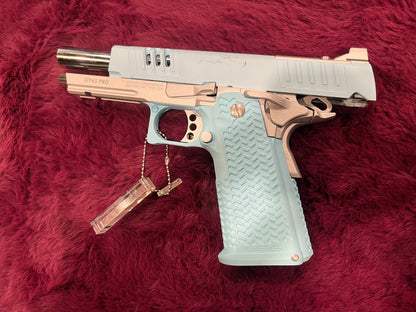G&G Armament ARP9-Style 6mm Airsoft Carbine with G&G STP45 Pro Gas Blowback Pistol – Matching Color Kit
