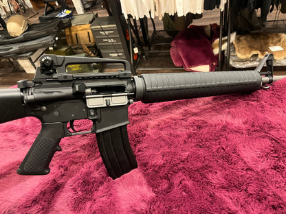 M16A2-Style Green Gas Blowback Airsoft Rifle – 6mm BB, Full-Size Fixed Stock Configuration