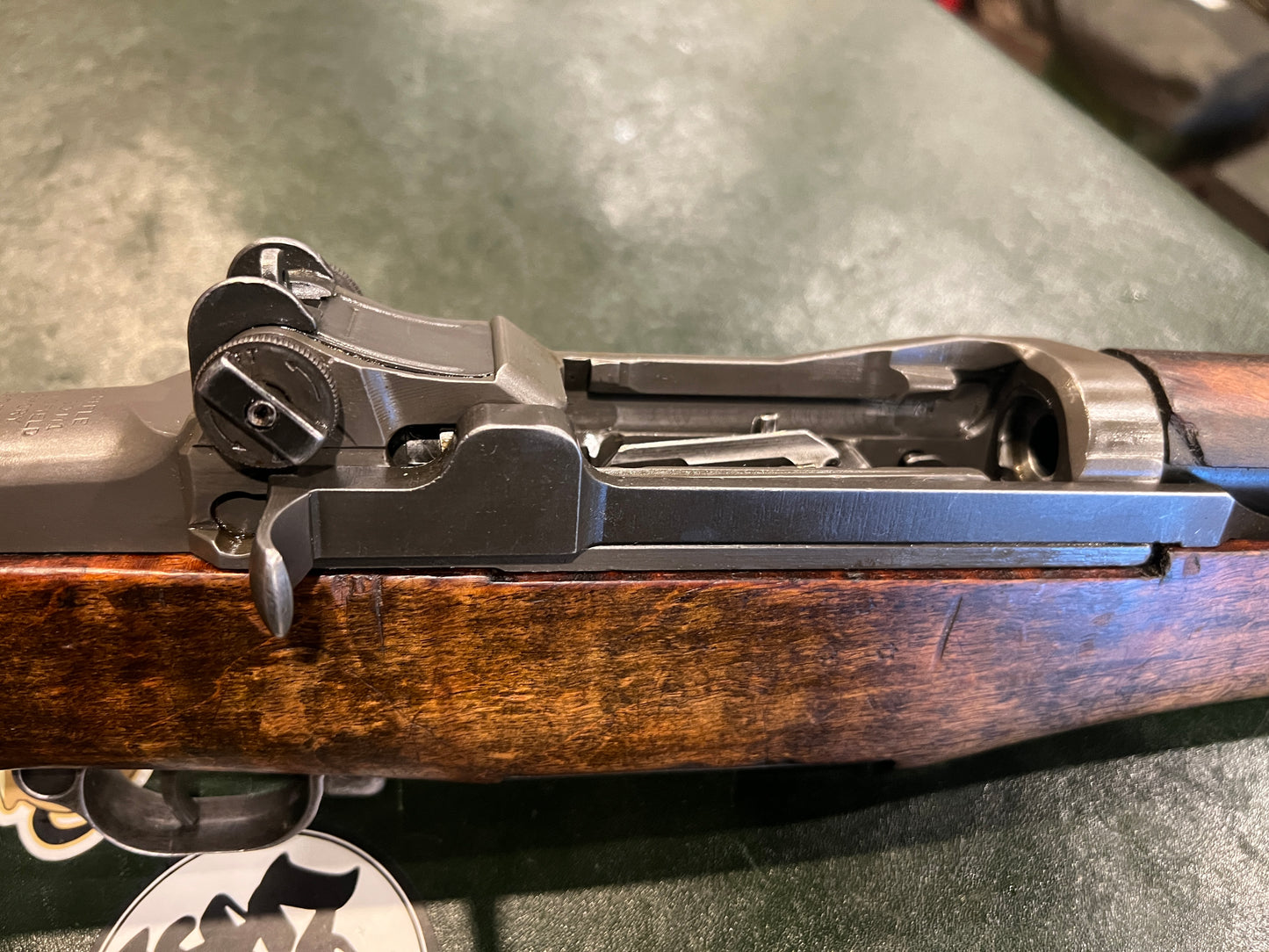 Springfield Armory M1 Garand – WWII Receiver – Springfield Major Components – Tiger Stripe Walnut – Excellent Bore