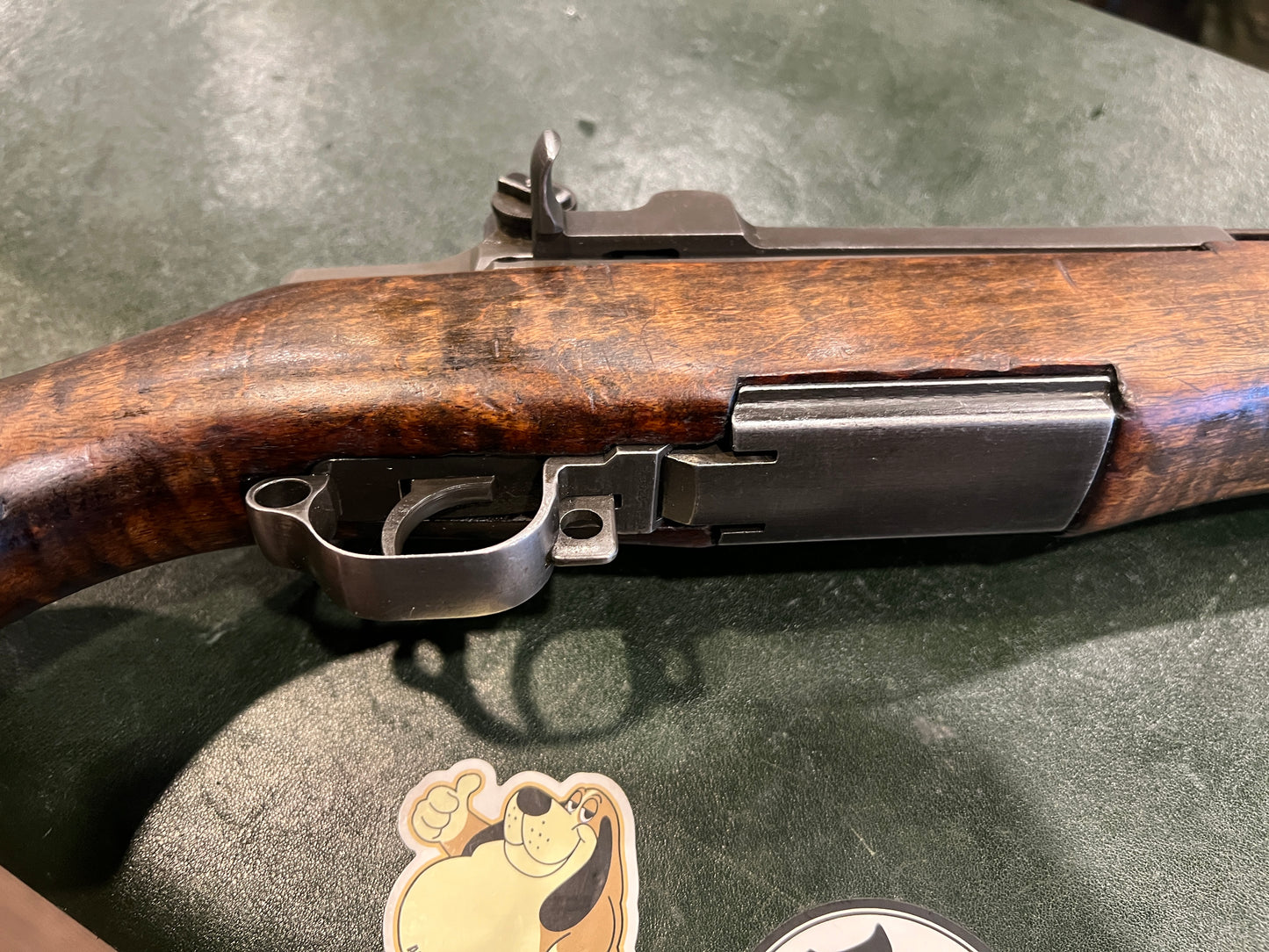 Springfield Armory M1 Garand – WWII Receiver – Springfield Major Components – Tiger Stripe Walnut – Excellent Bore