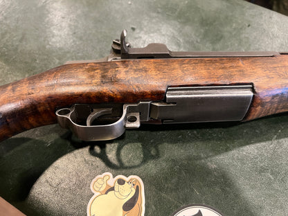 Springfield Armory M1 Garand – WWII Receiver – Springfield Major Components – Tiger Stripe Walnut – Excellent Bore
