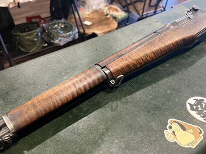 Springfield Armory M1 Garand – WWII Receiver – Springfield Major Components – Tiger Stripe Walnut – Excellent Bore