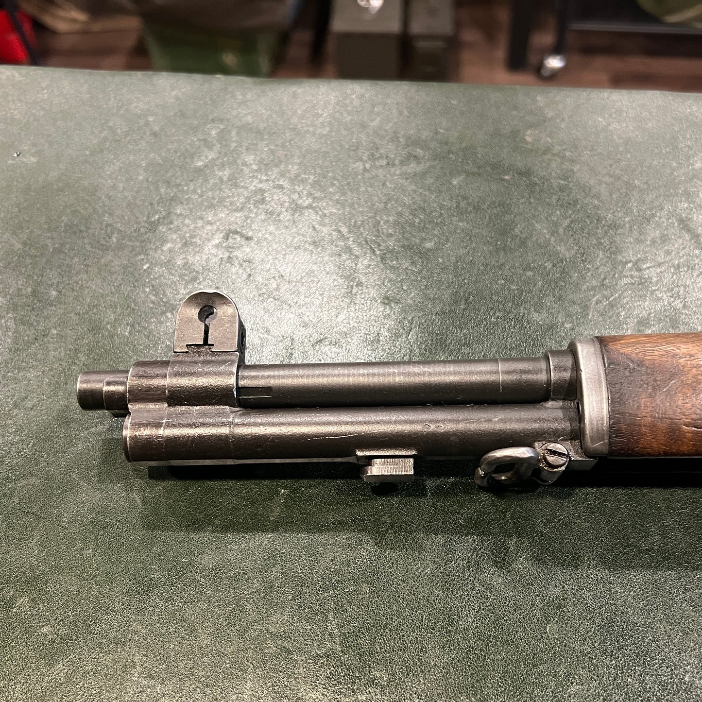 Springfield Armory M1 Garand – WWII Receiver – Springfield Major Components – Tiger Stripe Walnut – Excellent Bore