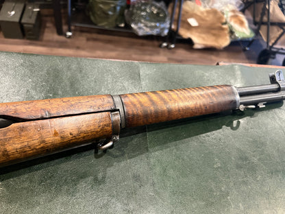 Springfield Armory M1 Garand – WWII Receiver – Springfield Major Components – Tiger Stripe Walnut – Excellent Bore