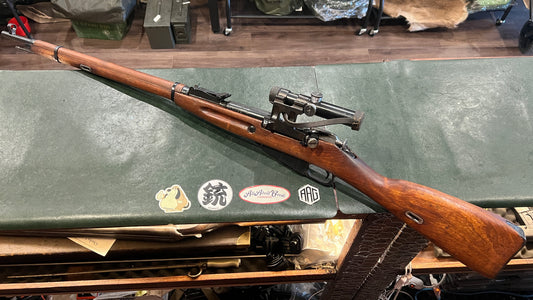 1944 Izhevsk Mosin-Nagant 91/30 PU Sniper Rifle – Wartime PU Scope & Mount – Excellent Bore-7.62×54mmR
