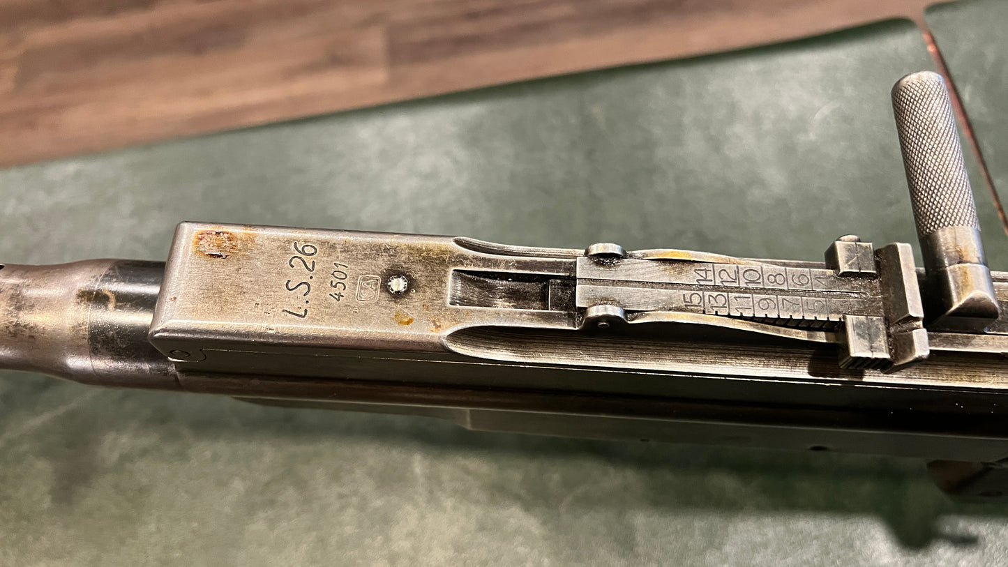 Mitrailleuse légère Lahti-Saloranta LS/26 (désactivée) – Fabriquée en Finlande (去功能）