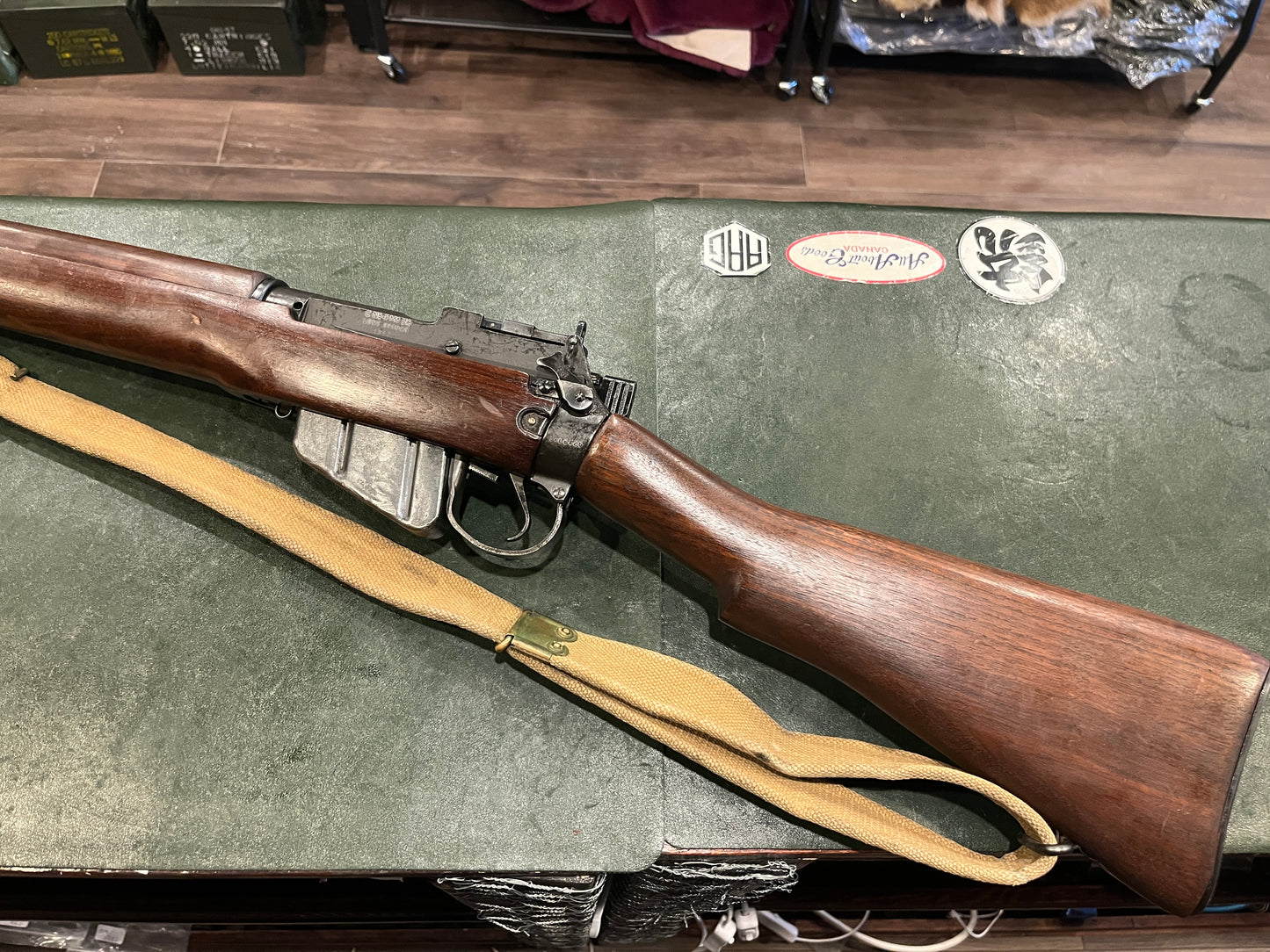 Lee-Enfield No.4 Mk I* Long Branch Canada 1950 – Culasse et boîtier de culasse assortis, canon en excellent état