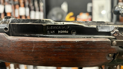 李-恩菲尔德5号Mk I“丛林卡宾枪”——皇家空军法扎克利基地，1945年2月，英国制造，303支