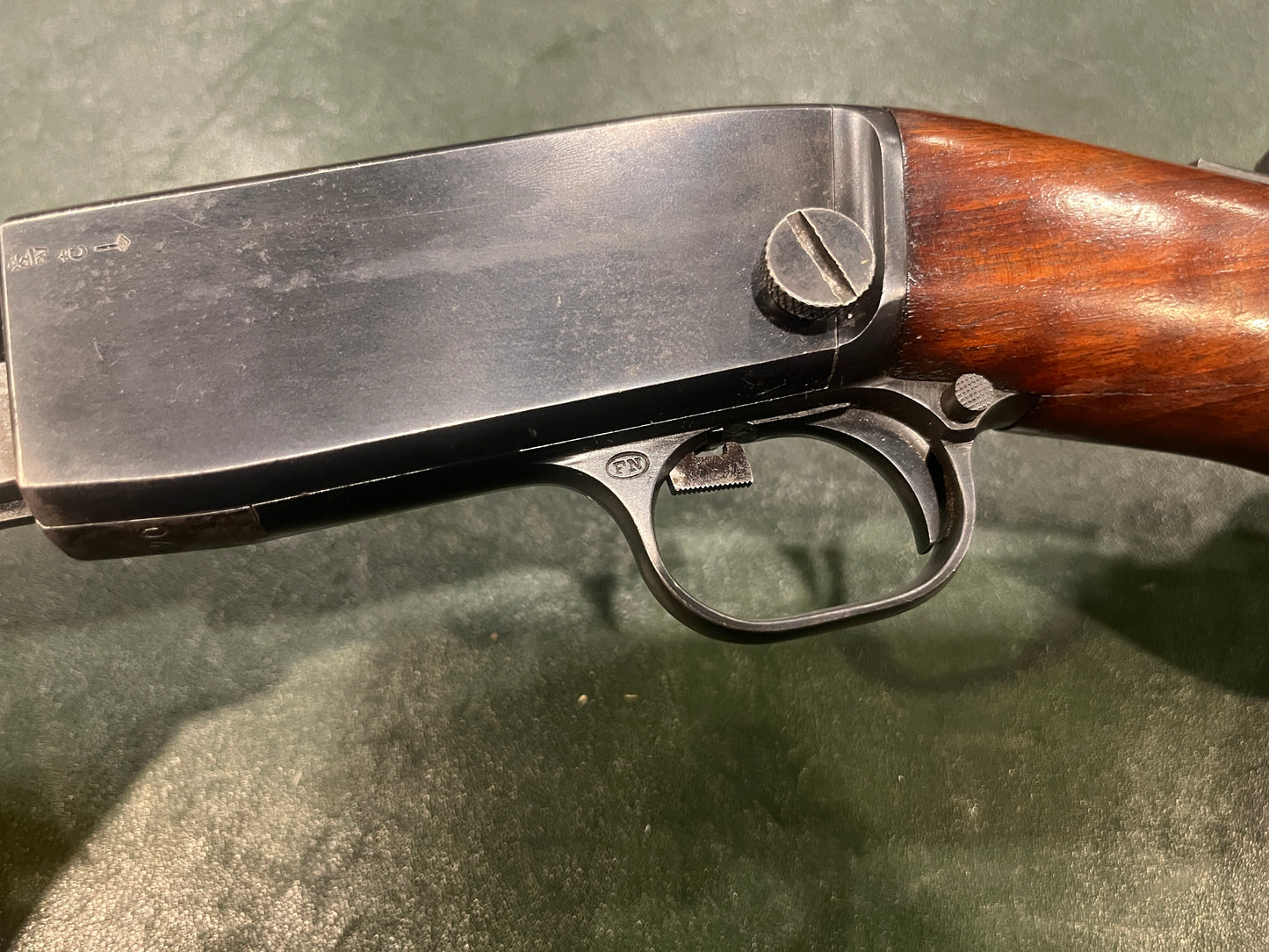Fusil à pompe Browning calibre .22 Long, modèle FN Belgium (première génération)