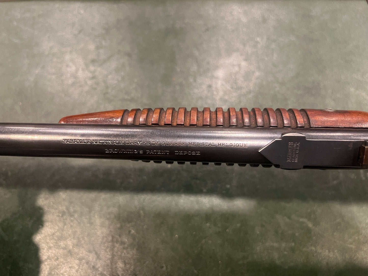 Fusil à pompe Browning calibre .22 Long, modèle FN Belgium (première génération)
