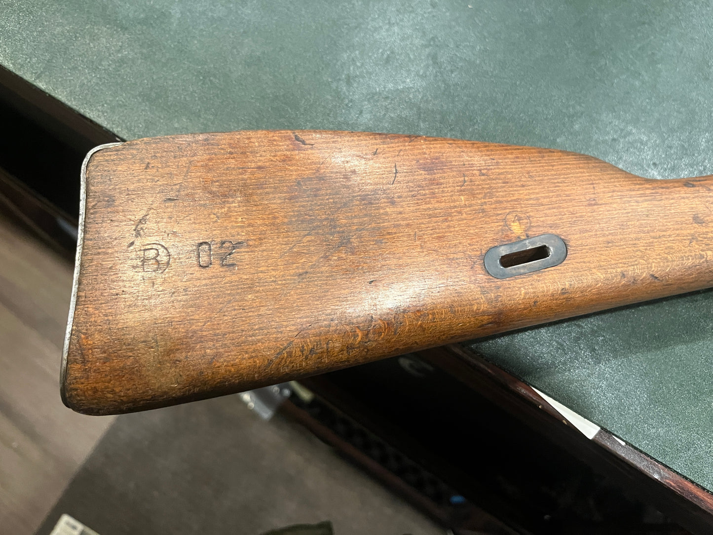 Carabine Mosin-Nagant M44 hongroise, calibre 7,62 × 54R – Production FÉG 1952, baïonnette pliante d'origine
