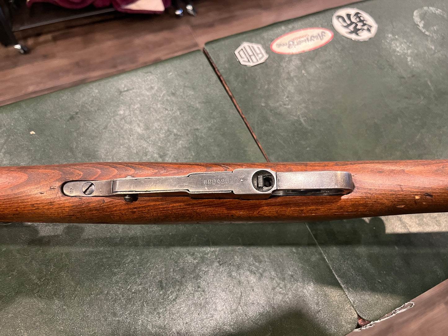 Carabine Mosin-Nagant M44 hongroise, calibre 7,62 × 54R – Production FÉG 1952, baïonnette pliante d'origine