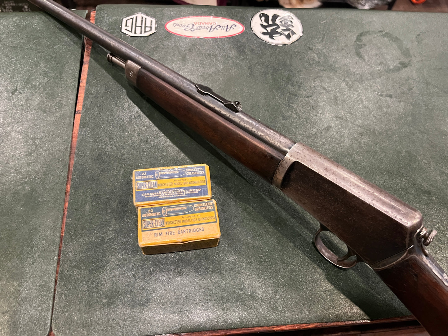 Winchester Model 1903 Semi-Automatic Rifle – .22 Winchester Automatic, Early U.S. Production