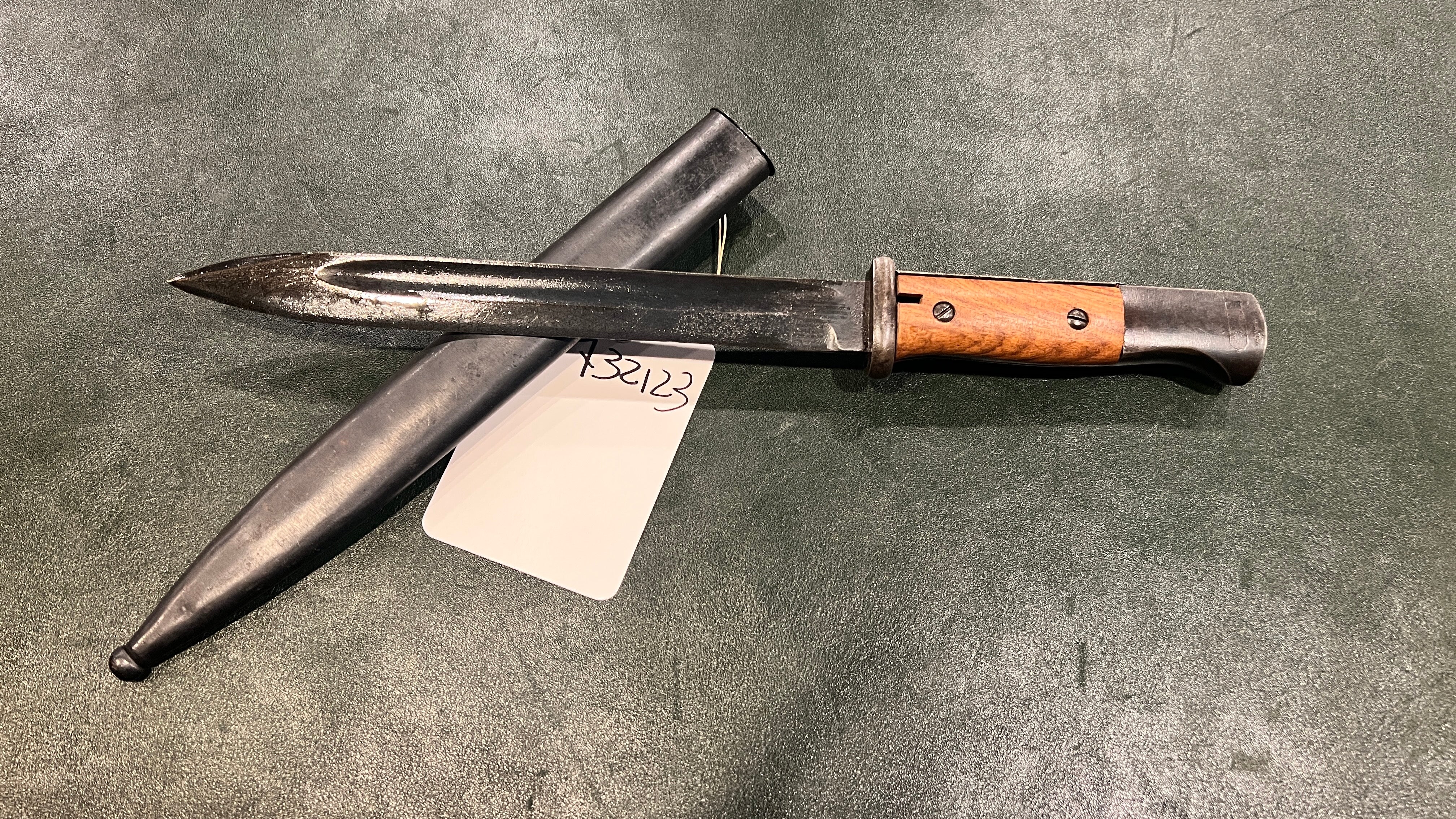 Mauser 98k Bayonet (S84/98 III) with Original Scabbard – AAG CANADA