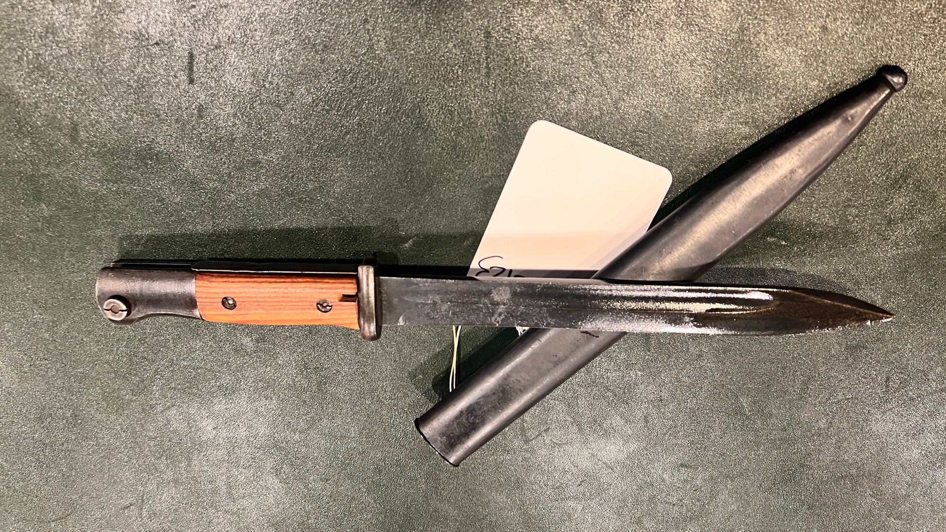 毛瑟 98k 刺刀 (S84/98 III) 带原装刀鞘 – AAG CANADA