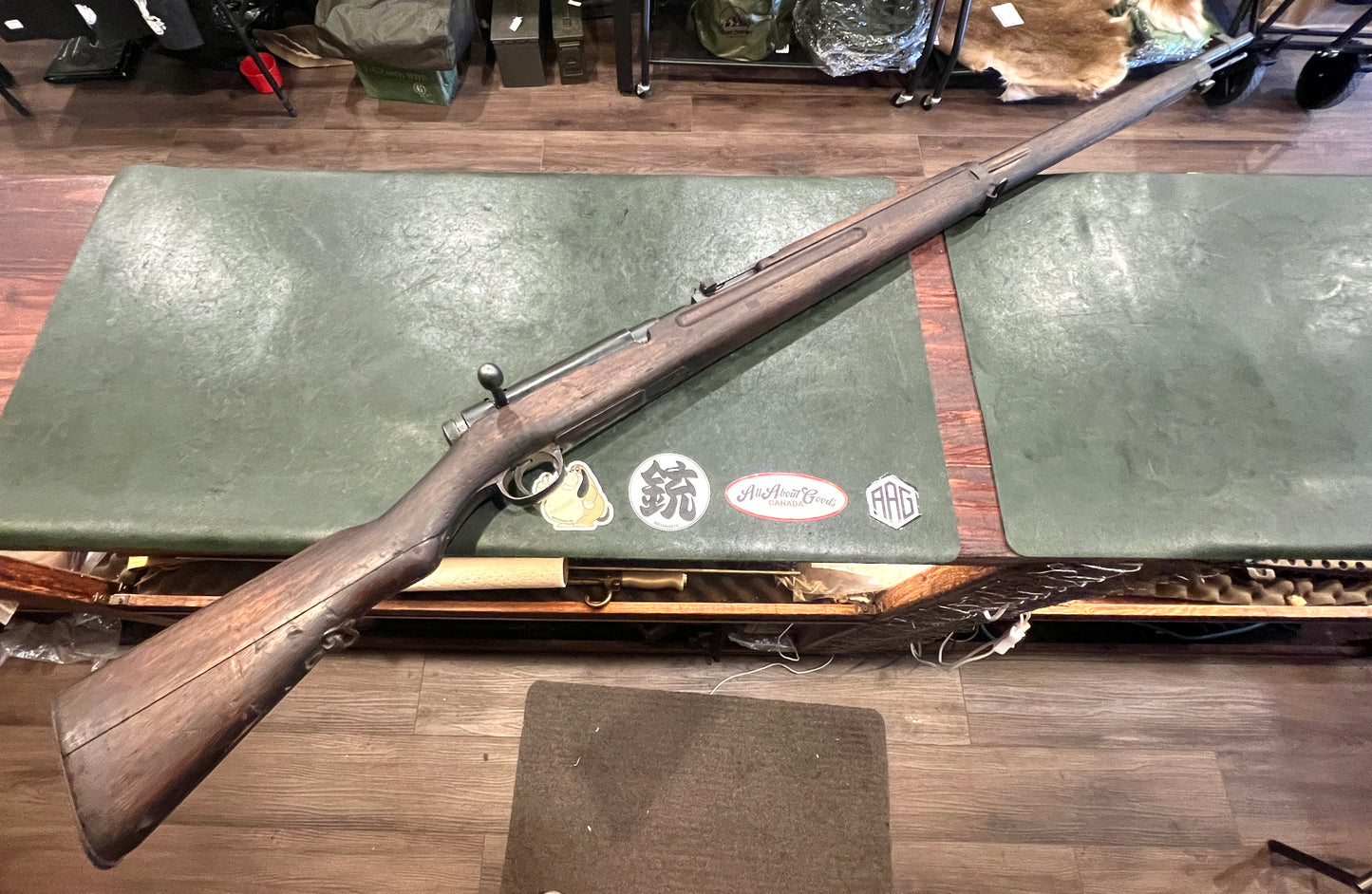 WW2 Tokyo Arsenal Type 38 Arisaka – Imperial Mum – Original Dust Cover – Early Safety Knob